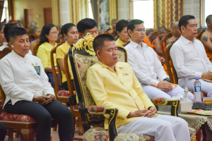 มรภ.เทพสตรี ร่วมพิธีเจริญพระพุทธมนต์เฉลิมพระเกียรติ ถวายพระพรชัยมงคลแด่ พระบาทสมเด็จพระเจ้าอยู่หัว เนื่องในโอกาสมหามงคลเฉลิมพระชนมพรรษา 6 รอบ 28 กรกฎาคม 2567 ครั้งที่ 4