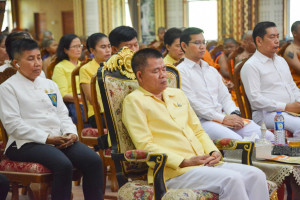 มรท. ร่วมพิธีเจริญพระพุทธมนต์เฉลิมพระเกียรติ ถวายพระพรชัยมงคลแด่ พระบาทสมเด็จพระเจ้าอยู่หัว เนื่องในโอกาสมหามงคลเฉลิมพระชนมพรรษา 6 รอบ 28 กรกฎาคม 2567 ครั้งที่ 4