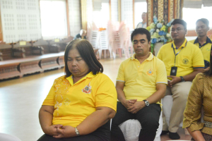 มรท. ร่วมพิธีเจริญพระพุทธมนต์เฉลิมพระเกียรติ ถวายพระพรชัยมงคลแด่ พระบาทสมเด็จพระเจ้าอยู่หัว เนื่องในโอกาสมหามงคลเฉลิมพระชนมพรรษา 6 รอบ 28 กรกฎาคม 2567 ครั้งที่ 4