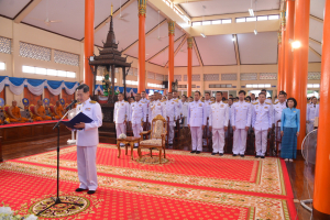 มรท. ร่วมพิธีวันคล้ายวันประสูติ สมเด็จพระเจ้าลูกยาเธอ เจ้าฟ้าทีปังกรรัศมีโชติ มหาวชิโรตตมางกูร สิริวิบูลยราชกุมาร