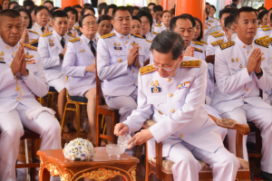 มรท. ร่วมพิธีวันคล้ายวันประสูติ สมเด็จพระเจ้าลูกยาเธอ เจ้าฟ้าทีปังกรรัศมีโชติ มหาวชิโรตตมางกูร สิริวิบูลยราชกุมาร