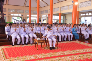 มรท. ร่วมพิธีวันคล้ายวันประสูติ สมเด็จพระเจ้าลูกยาเธอ เจ้าฟ้าทีปังกรรัศมีโชติ มหาวชิโรตตมางกูร สิริวิบูลยราชกุมาร