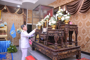 มรภ.เทพสตรี ร่วมพิธีเจริญพระพุทธมนต์และเจริญจิตภาวนา ถวายพระพรชัยมงคลแด่ พระบาทสมเด็จพระเจ้าอยู่หัว เนื่องในโอกาสมหามงคลเฉลิมพระชนมพรรษา 6 รอบ 28 กรกฎาคม 2567 และเนื่องในโอกาสวันคล้ายวันประสูติ สมเด็จพระเจ้าลูกยาเธอ เจ้าฟ้าทีปังกรรัศมีโชติ มหาวชิโรตตมางกูร สิริวิบูลยราชกุมาร