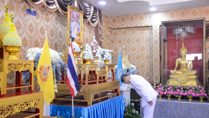 มรภ.เทพสตรี ร่วมพิธีเจริญพระพุทธมนต์และเจริญจิตภาวนา ถวายพระพรชัยมงคลแด่ พระบาทสมเด็จพระเจ้าอยู่หัว เนื่องในโอกาสมหามงคลเฉลิมพระชนมพรรษา 6 รอบ 28 กรกฎาคม 2567 และเนื่องในโอกาสวันคล้ายวันประสูติ สมเด็จพระเจ้าลูกยาเธอ เจ้าฟ้าทีปังกรรัศมีโชติ มหาวชิโรตตมางกูร สิริวิบูลยราชกุมาร