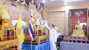 มรภ.เทพสตรี ร่วมพิธีเจริญพระพุทธมนต์และเจริญจิตภาวนา ถวายพระพรชัยมงคลแด่ พระบาทสมเด็จพระเจ้าอยู่หัว เนื่องในโอกาสมหามงคลเฉลิมพระชนมพรรษา 6 รอบ 28 กรกฎาคม 2567 และเนื่องในโอกาสวันคล้ายวันประสูติ สมเด็จพระเจ้าลูกยาเธอ เจ้าฟ้าทีปังกรรัศมีโชติ มหาวชิโรตตมางกูร สิริวิบูลยราชกุมาร