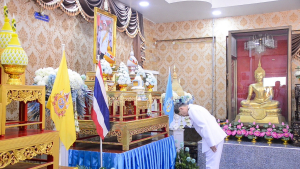 มรภ.เทพสตรี ร่วมพิธีเจริญพระพุทธมนต์และเจริญจิตภาวนา ถวายพระพรชัยมงคลแด่ พระบาทสมเด็จพระเจ้าอยู่หัว เนื่องในโอกาสมหามงคลเฉลิมพระชนมพรรษา 6 รอบ 28 กรกฎาคม 2567 และเนื่องในโอกาสวันคล้ายวันประสูติ สมเด็จพระเจ้าลูกยาเธอ เจ้าฟ้าทีปังกรรัศมีโชติ มหาวชิโรตตมางกูร สิริวิบูลยราชกุมาร
