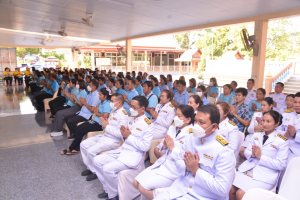 มรท. ร่วมพิธีเจริญพระพุทธมนต์และเจริญจิตภาวนา ถวายพระพรชัยมงคลแด่ พระบาทสมเด็จพระเจ้าอยู่หัว เนื่องในโอกาสมหามงคลเฉลิมพระชนมพรรษา 6 รอบ 28 กรกฎาคม 2567 และเนื่องในโอกาสวันคล้ายวันประสูติ สมเด็จพระเจ้าลูกยาเธอ เจ้าฟ้าทีปังกรรัศมีโชติ มหาวชิโรตตมางกูร สิริวิบูลยราชกุมาร