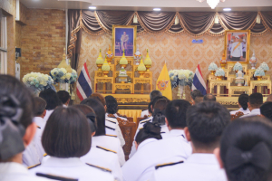 มรภ.เทพสตรี ร่วมพิธีเจริญพระพุทธมนต์และเจริญจิตภาวนา ถวายพระพรชัยมงคลแด่ พระบาทสมเด็จพระเจ้าอยู่หัว เนื่องในโอกาสมหามงคลเฉลิมพระชนมพรรษา 6 รอบ 28 กรกฎาคม 2567 และเนื่องในโอกาสวันคล้ายวันประสูติ สมเด็จพระเจ้าลูกยาเธอ เจ้าฟ้าทีปังกรรัศมีโชติ มหาวชิโรตตมางกูร สิริวิบูลยราชกุมาร