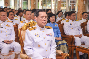 มรท. ร่วมพิธีเจริญพระพุทธมนต์และเจริญจิตภาวนา ถวายพระพรชัยมงคลแด่ พระบาทสมเด็จพระเจ้าอยู่หัว เนื่องในโอกาสมหามงคลเฉลิมพระชนมพรรษา 6 รอบ 28 กรกฎาคม 2567 และเนื่องในโอกาสวันคล้ายวันประสูติ สมเด็จพระเจ้าลูกยาเธอ เจ้าฟ้าทีปังกรรัศมีโชติ มหาวชิโรตตมางกูร สิริวิบูลยราชกุมาร