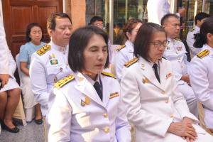 มรท. ร่วมพิธีเจริญพระพุทธมนต์และเจริญจิตภาวนา ถวายพระพรชัยมงคลแด่ พระบาทสมเด็จพระเจ้าอยู่หัว เนื่องในโอกาสมหามงคลเฉลิมพระชนมพรรษา 6 รอบ 28 กรกฎาคม 2567 และเนื่องในโอกาสวันคล้ายวันประสูติ สมเด็จพระเจ้าลูกยาเธอ เจ้าฟ้าทีปังกรรัศมีโชติ มหาวชิโรตตมางกูร สิริวิบูลยราชกุมาร