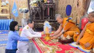 มรภ.เทพสตรี ร่วมพิธีเจริญพระพุทธมนต์และเจริญจิตภาวนา ถวายพระพรชัยมงคลแด่ พระบาทสมเด็จพระเจ้าอยู่หัว เนื่องในโอกาสมหามงคลเฉลิมพระชนมพรรษา 6 รอบ 28 กรกฎาคม 2567 และเนื่องในโอกาสวันคล้ายวันประสูติ สมเด็จพระเจ้าลูกยาเธอ เจ้าฟ้าทีปังกรรัศมีโชติ มหาวชิโรตตมางกูร สิริวิบูลยราชกุมาร
