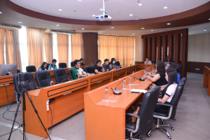 การประชุมหารือการจัดการเรียนการสอนรายวิชานวัตกรท้องถิ่น