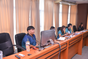 การประชุมหารือการจัดการเรียนการสอนรายวิชานวัตกรท้องถิ่น