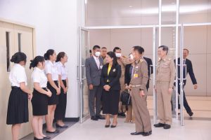องคมนตรีตรวจเยี่ยมการดำเนินงานของมหาวิทยาลัยราชภัฏเทพสตรี