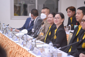 องคมนตรีตรวจเยี่ยมการดำเนินงานของมหาวิทยาลัยราชภัฏเทพสตรี