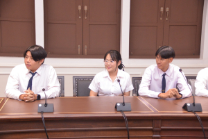 องคมนตรีตรวจเยี่ยมการดำเนินงานของมหาวิทยาลัยราชภัฏเทพสตรี