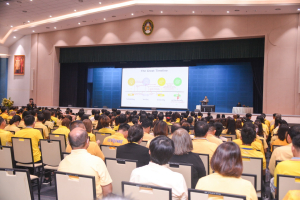 องคมนตรีตรวจเยี่ยมการดำเนินงานของมหาวิทยาลัยราชภัฏเทพสตรี