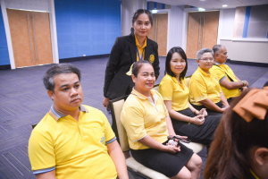 องคมนตรีตรวจเยี่ยมการดำเนินงานของมหาวิทยาลัยราชภัฏเทพสตรี