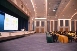องคมนตรีตรวจเยี่ยมการดำเนินงานของมหาวิทยาลัยราชภัฏเทพสตรี