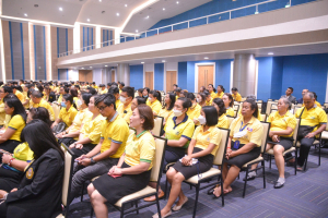 องคมนตรีตรวจเยี่ยมการดำเนินงานของมหาวิทยาลัยราชภัฏเทพสตรี