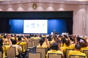 องคมนตรีตรวจเยี่ยมการดำเนินงานของมหาวิทยาลัยราชภัฏเทพสตรี