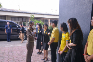 องคมนตรีตรวจเยี่ยมการดำเนินงานของมหาวิทยาลัยราชภัฏเทพสตรี