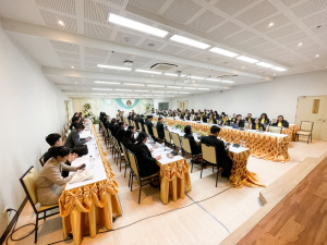 องคมนตรีตรวจเยี่ยมการดำเนินงานของมหาวิทยาลัยราชภัฏเทพสตรี