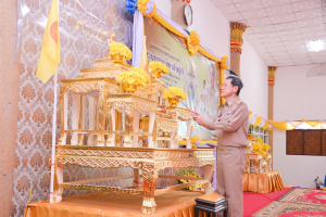 มรภ.เทพสตรี ร่วมพิธีลาสิกขาสามเณรที่เข้าร่วมโครงการบรรพชาสามเณรภาคฤดูร้อน เฉลิมพระเกียรติพระบาทสมเด็จพระเจ้าอยู่หัว เนื่องในโอกาสมหามงคลเฉลิมพระชนมพรรษา 6 รอบ 28 กรกฎาคม 2567