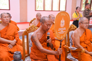 มรภ.เทพสตรี ร่วมพิธีลาสิกขาสามเณรที่เข้าร่วมโครงการบรรพชาสามเณรภาคฤดูร้อน เฉลิมพระเกียรติพระบาทสมเด็จพระเจ้าอยู่หัว เนื่องในโอกาสมหามงคลเฉลิมพระชนมพรรษา 6 รอบ 28 กรกฎาคม 2567
