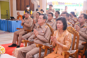 มรภ.เทพสตรี ร่วมพิธีลาสิกขาสามเณรที่เข้าร่วมโครงการบรรพชาสามเณรภาคฤดูร้อน เฉลิมพระเกียรติพระบาทสมเด็จพระเจ้าอยู่หัว เนื่องในโอกาสมหามงคลเฉลิมพระชนมพรรษา 6 รอบ 28 กรกฎาคม 2567