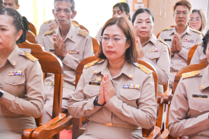 มรภ.เทพสตรี ร่วมพิธีลาสิกขาสามเณรที่เข้าร่วมโครงการบรรพชาสามเณรภาคฤดูร้อน เฉลิมพระเกียรติพระบาทสมเด็จพระเจ้าอยู่หัว เนื่องในโอกาสมหามงคลเฉลิมพระชนมพรรษา 6 รอบ 28 กรกฎาคม 2567
