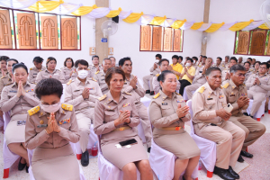 มรภ.เทพสตรี ร่วมพิธีลาสิกขาสามเณรที่เข้าร่วมโครงการบรรพชาสามเณรภาคฤดูร้อน เฉลิมพระเกียรติพระบาทสมเด็จพระเจ้าอยู่หัว เนื่องในโอกาสมหามงคลเฉลิมพระชนมพรรษา 6 รอบ 28 กรกฎาคม 2567