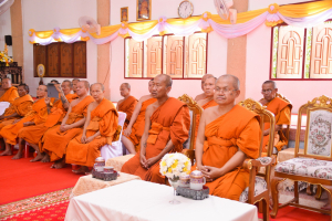 มรภ.เทพสตรี ร่วมพิธีลาสิกขาสามเณรที่เข้าร่วมโครงการบรรพชาสามเณรภาคฤดูร้อน เฉลิมพระเกียรติพระบาทสมเด็จพระเจ้าอยู่หัว เนื่องในโอกาสมหามงคลเฉลิมพระชนมพรรษา 6 รอบ 28 กรกฎาคม 2567