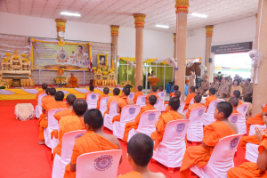 มรภ.เทพสตรี ร่วมพิธีลาสิกขาสามเณรที่เข้าร่วมโครงการบรรพชาสามเณรภาคฤดูร้อน เฉลิมพระเกียรติพระบาทสมเด็จพระเจ้าอยู่หัว เนื่องในโอกาสมหามงคลเฉลิมพระชนมพรรษา 6 รอบ 28 กรกฎาคม 2567