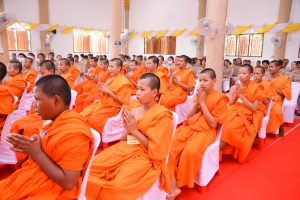 มรภ.เทพสตรี ร่วมพิธีลาสิกขาสามเณรที่เข้าร่วมโครงการบรรพชาสามเณรภาคฤดูร้อน เฉลิมพระเกียรติพระบาทสมเด็จพระเจ้าอยู่หัว เนื่องในโอกาสมหามงคลเฉลิมพระชนมพรรษา 6 รอบ 28 กรกฎาคม 2567