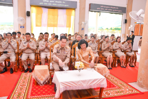 มรภ.เทพสตรี ร่วมพิธีลาสิกขาสามเณรที่เข้าร่วมโครงการบรรพชาสามเณรภาคฤดูร้อน เฉลิมพระเกียรติพระบาทสมเด็จพระเจ้าอยู่หัว เนื่องในโอกาสมหามงคลเฉลิมพระชนมพรรษา 6 รอบ 28 กรกฎาคม 2567