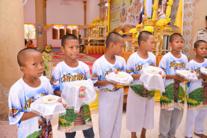 มรภ.เทพสตรี ร่วมพิธีลาสิกขาสามเณรที่เข้าร่วมโครงการบรรพชาสามเณรภาคฤดูร้อน เฉลิมพระเกียรติพระบาทสมเด็จพระเจ้าอยู่หัว เนื่องในโอกาสมหามงคลเฉลิมพระชนมพรรษา 6 รอบ 28 กรกฎาคม 2567