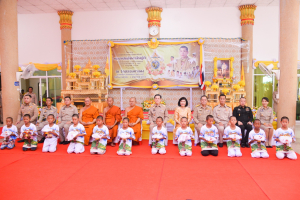 มรภ.เทพสตรี ร่วมพิธีลาสิกขาสามเณรที่เข้าร่วมโครงการบรรพชาสามเณรภาคฤดูร้อน เฉลิมพระเกียรติพระบาทสมเด็จพระเจ้าอยู่หัว เนื่องในโอกาสมหามงคลเฉลิมพระชนมพรรษา 6 รอบ 28 กรกฎาคม 2567