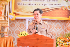 มรภ.เทพสตรี ร่วมพิธีลาสิกขาสามเณรที่เข้าร่วมโครงการบรรพชาสามเณรภาคฤดูร้อน เฉลิมพระเกียรติพระบาทสมเด็จพระเจ้าอยู่หัว เนื่องในโอกาสมหามงคลเฉลิมพระชนมพรรษา 6 รอบ 28 กรกฎาคม 2567
