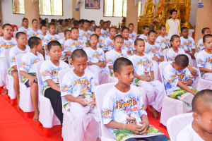 มรภ.เทพสตรี ร่วมพิธีลาสิกขาสามเณรที่เข้าร่วมโครงการบรรพชาสามเณรภาคฤดูร้อน เฉลิมพระเกียรติพระบาทสมเด็จพระเจ้าอยู่หัว เนื่องในโอกาสมหามงคลเฉลิมพระชนมพรรษา 6 รอบ 28 กรกฎาคม 2567