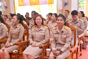 มรภ.เทพสตรี ร่วมพิธีลาสิกขาสามเณรที่เข้าร่วมโครงการบรรพชาสามเณรภาคฤดูร้อน เฉลิมพระเกียรติพระบาทสมเด็จพระเจ้าอยู่หัว เนื่องในโอกาสมหามงคลเฉลิมพระชนมพรรษา 6 รอบ 28 กรกฎาคม 2567