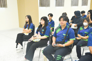คณะมนุษยศาสตร์ฯ จัดกิจกรรมสืบสานเพลงพื้นบ้านในงานประเพณีแห่พระศรีอริยเมตไตรย วัดไลย์