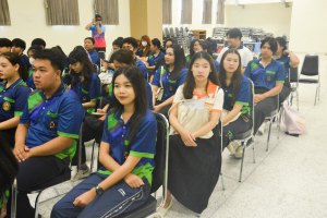 คณะมนุษยศาสตร์ฯ จัดกิจกรรมสืบสานเพลงพื้นบ้านในงานประเพณีแห่พระศรีอริยเมตไตรย วัดไลย์