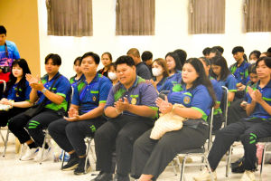 คณะมนุษยศาสตร์ฯ จัดกิจกรรมสืบสานเพลงพื้นบ้านในงานประเพณีแห่พระศรีอริยเมตไตรย วัดไลย์