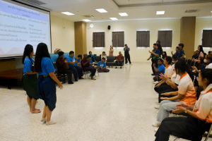 คณะมนุษยศาสตร์ฯ จัดกิจกรรมสืบสานเพลงพื้นบ้านในงานประเพณีแห่พระศรีอริยเมตไตรย วัดไลย์