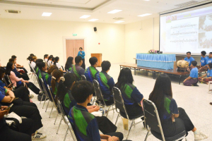 คณะมนุษยศาสตร์ฯ จัดกิจกรรมสืบสานเพลงพื้นบ้านในงานประเพณีแห่พระศรีอริยเมตไตรย วัดไลย์