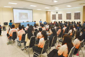 คณะมนุษยศาสตร์ฯ จัดกิจกรรมสืบสานเพลงพื้นบ้านในงานประเพณีแห่พระศรีอริยเมตไตรย วัดไลย์