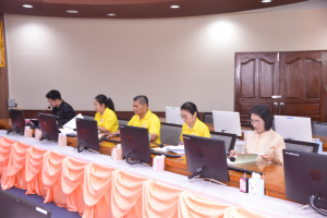 การประชุม คกก.จัดทำรายงานต้นทุนต่อหน่วยผลผลิต มรท. ประจำปีงบประมาณ พ.ศ. 2566 ครั้งที่ 1/67