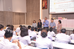 สาขาวิชาภาษาไทยจัดโครงการปรับพื้นฐานนักศึกษาปี 1 