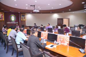 การประชุมสรุปการเตรียมการจัดประชุมที่อธิการบดี มรภ.ทั่วประเทศ